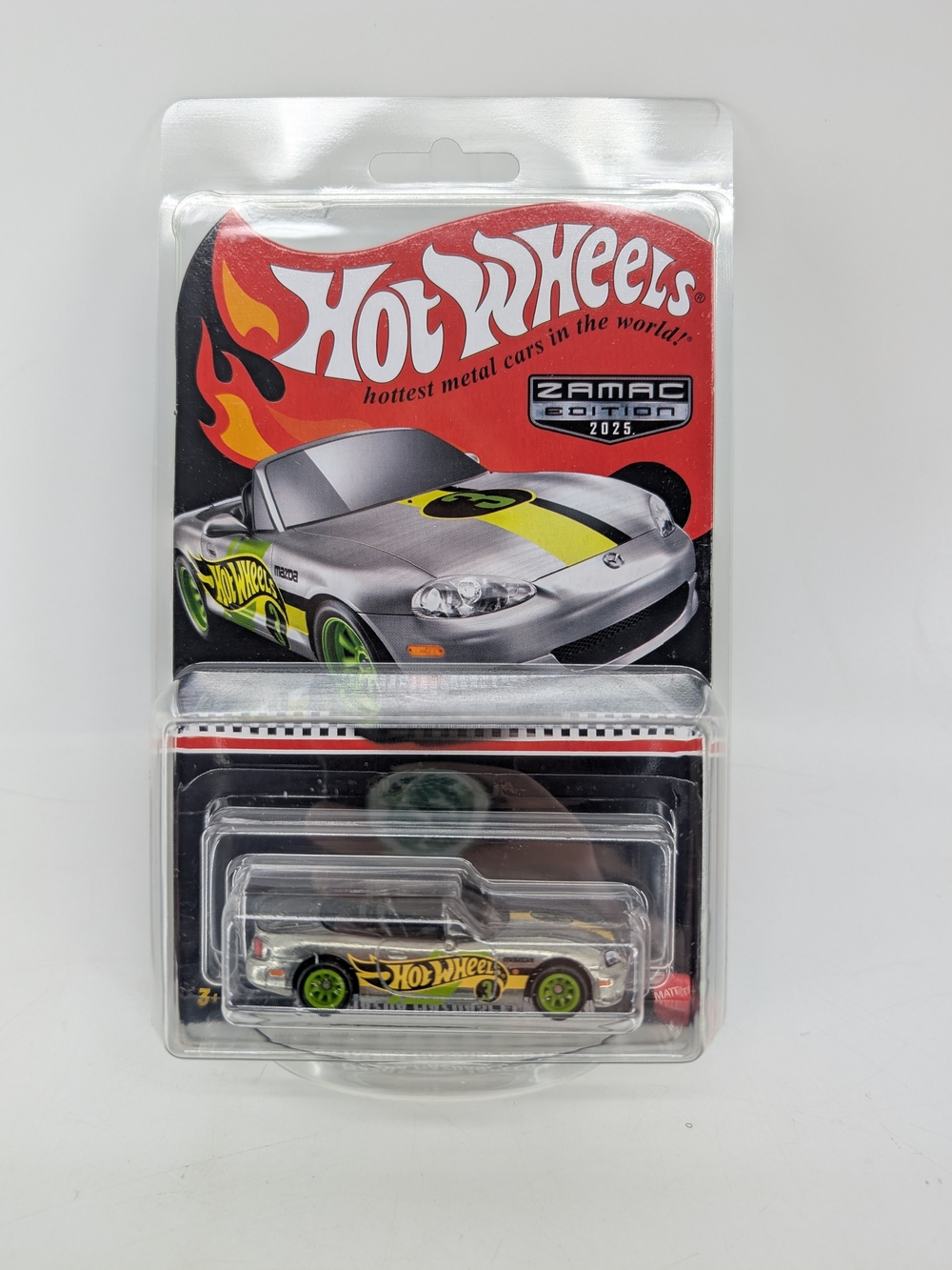 Hot Wheels 2004 Mazda Mazdaspeed Miata ZAMAC Edition 2025 Collector Edition New